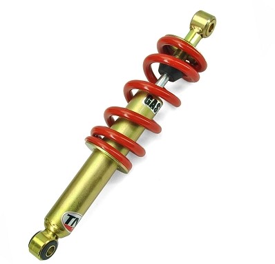 Achterschokbreker TNT (335mm) Derbi Senda R 50 V.a 2000 Rood