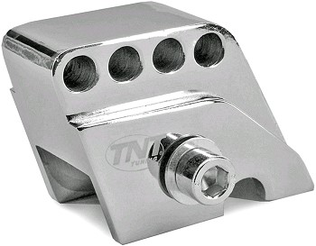 Schokbrekerverlenger Aluminium (TNT) Aprilia SR50 Factory / Aprilia SR50 Street / Derbi Boulevard / Derbi Atlantis / Gilera Runner / Stalker / Piaggio Fly 2t / Piaggio NRG / Typhoon / Piaggio NTT