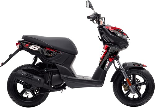 Sticker Set Stage6 voor Yamaha Slider / MBK Stunt - Rood / Zwart