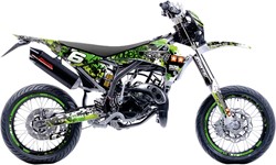 Sticker Set Stage6 voor Fantic XM 50  - Groen