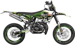 Sticker Set Stage6 voor Sherco SM 50 - Groen