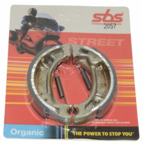 Remschoen Set (SBS) Sym Mio / Kymco Dj 50 Achterwiel / Honda Vision Achterwiel