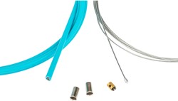 Gaskabel Set Licht Blauw 1.2mm x 2 Meter Universeel Bromfiets / Schakelbrommer
