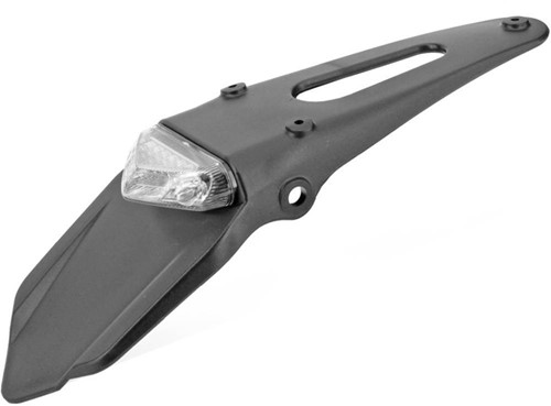 Achterspatbord met LED achterlicht DMP voor Derbi / Aprilia / Beta / CPI / Gilera / Universeel helder achterlicht