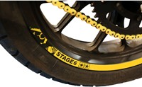 Velgrand Sticker Set Stage6 Geel - Zwart - voor 10inch wielen (Geschikt Voor 2 Velgen L+R)-3