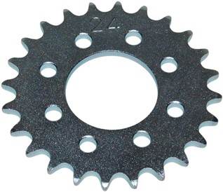 Achtertandwiel 24T Tomos A3 / Tomos A35 / Tomos Flexer XL /Tomos Flexer EX / Tomos Standaard / Tomos Classic