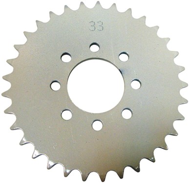 Achtertandwiel 33T Tomos A3 / Tomos A35 / Tomos Flexer XL /Tomos Flexer EX / Tomos Standaard / Tomos Classic