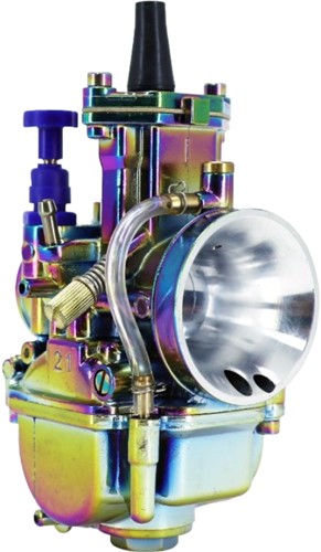 Carburateur PWK Titanium 21mm Piaggio / Yamaha / Minarelli / Derbi / AM6 / Schakelbrommer / Scooter