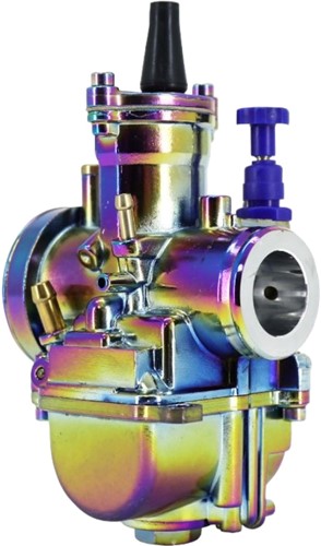 Carburateur PWK Titanium 21mm Piaggio / Yamaha / Minarelli / Derbi / AM6 / Schakelbrommer / Scooter-3