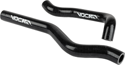 Koelslangset Voca Racing Zwart Rieju MRT / Beta RR 50 / Sherco - Silicone 