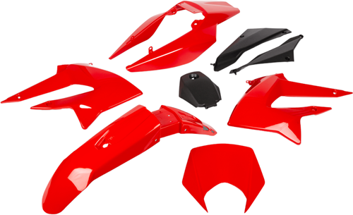 Kappenset (8 Delig) Derbi Senda R X-treme / Derbi Senda SM X-treme / Gilera SMT / Gilera RCR bouwjaar 2011 t/m 2017