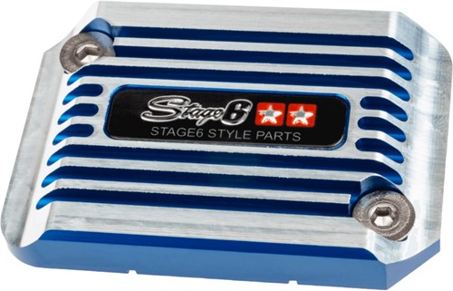 Deksel Remhandel Stage6 CNC voor Yamaha Aerox / MBK Nitro - Blauw