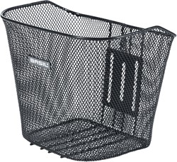 Metalen Fietsmand Basil Bremen FM 25 x 34 x 28 cm - zwart (Zonder Montagesteun)
