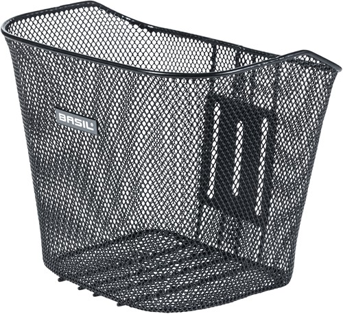 Metalen Fietsmand Basil Bremen FM 25 x 34 x 28 cm - zwart (Zonder Montagesteun)