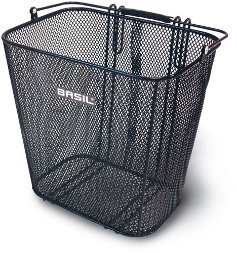 Metalen Fietsmand Basil Cardiff 35 x 29 x 35 cm - Zwart
