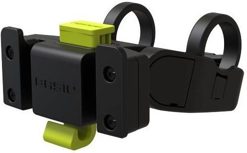 Basil Montagesteun voor Metalen Fietsmand - Klickfix platen - Zwart