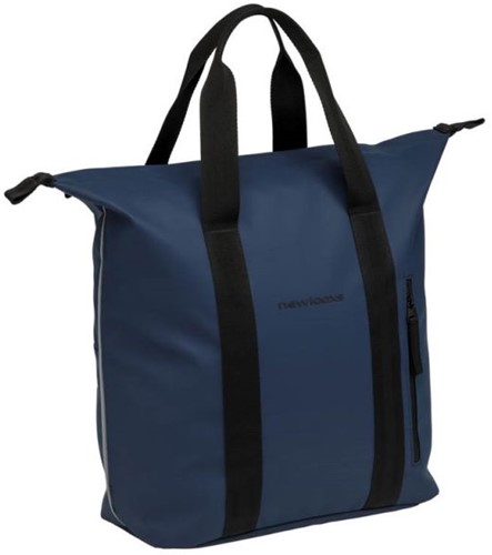 Fiets Enkele fietstas New Looxs Odense Kota 24 liter 45 x 18 x 36 cm - donkerblauw