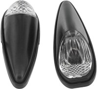 Led verlichting 12 volt DMP - Mat Zwart / Oranje-2