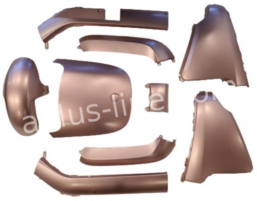 Kappenset voor Segway E110 / Segway E125 - Rose Gold - 9 Delig