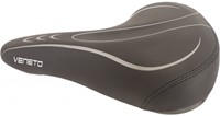 Edge Fietszadel Veneto Incl. Oppakbeugel En Achterlicht Zwart