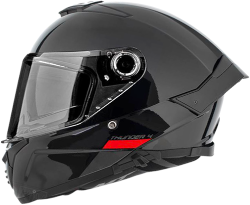 Intergraalhelm MT Helmets Thunder 4 SV Solid Glans Zwart maat XL - 61-62cm