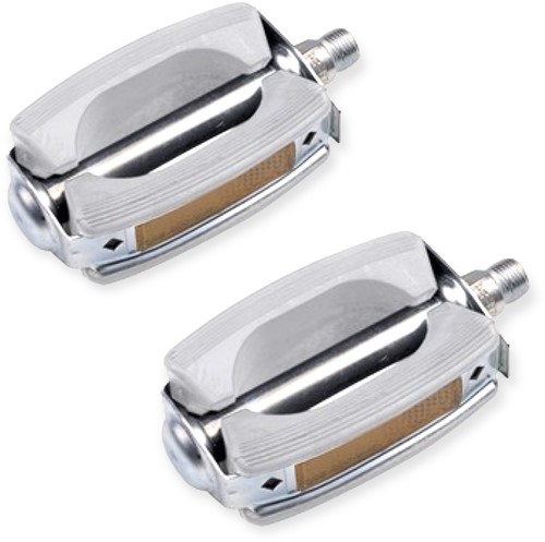 Fiets Pedaalset Union 689 Klassiek Wit 9/16 draad