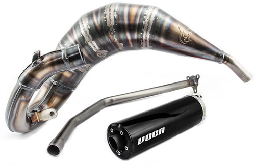 Uitlaat VOCA Cross Rookie Rieju MRT 50 / 70cc CE Zwart