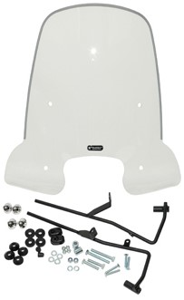 windscherm Peugeot tweet + Montageset hoog Helder Origineel pg530-apa-p0l