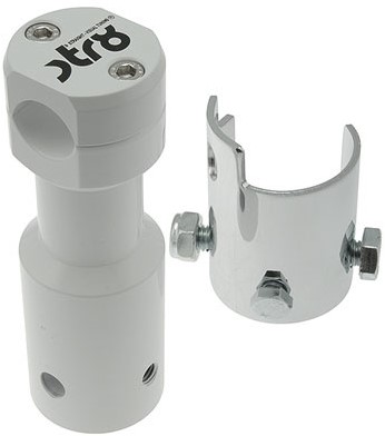 Stuur Clamp voor Peugeot Speedfight 1-2 / Peugeot Viva City T/m 2007 - Wit