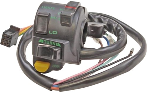 Lichtschakelaar voor Honda MB 5 / MB 8 Compleet + Greep Houder