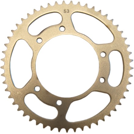 Achtertandwiel 53T Zilver voor Derbi-Senda 50 R X-Treme / Derbi-Senda 50 SM X-Treme / Rieju MRT 50 / MBK-X-Limit 50 / Rieju SMX / Rieju MRX 