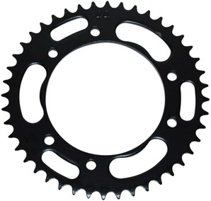 Achtertandwiel DMP voor Derbi / Yamaha / Aprilia / Peugeot / Motorhispania / Rieju / Malaguti / Gilera 44 tands
