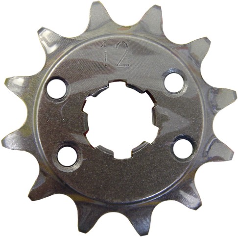 voortandwiel derbi senda + borst - 12 tands