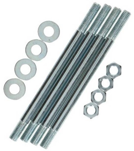 cilindertapeindset tomos A35 / tomos A3 / tomos youngster / tomos revival / tomos funtastic / derbi senda / zundapp - 4 stuks - maat M7 x 120mm