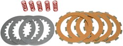 koppelingsplaat set derbi GPR 50 / derbi senda carbon metakit