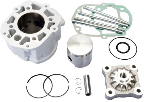 Cilinder Polini 80cc Derbi Senda V.a 2006 (Met Piaggio Motor) 50mm BIG BORE 109.0016