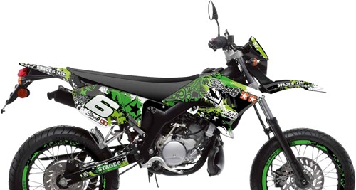 Sticker Set Stage6 voor Yamaha DT50 / MBK X-Limit - Groen