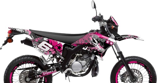 Sticker Set Stage6 voor Yamaha DT50 / MBK X-Limit - Roze