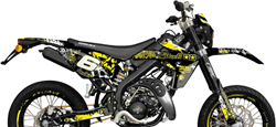 Sticker Set Stage6 voor Rieju MRT Bouwjaar 2009 t/m 2022 - Geel