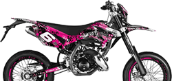 Sticker Set Stage6 voor Beta RR 50 Bouwjaar 2012 t/m 2020 - Roze