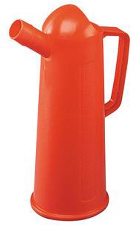 Olie Vul Maat Beker Rood 1000ml / 1 Liter