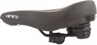 Edge Fietszadel Veneto Incl. Oppakbeugel En Achterlicht Zwart