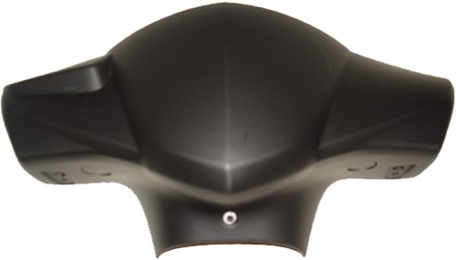 stuurhuis voorzijde kymco agility 12inch mat zwart origineel