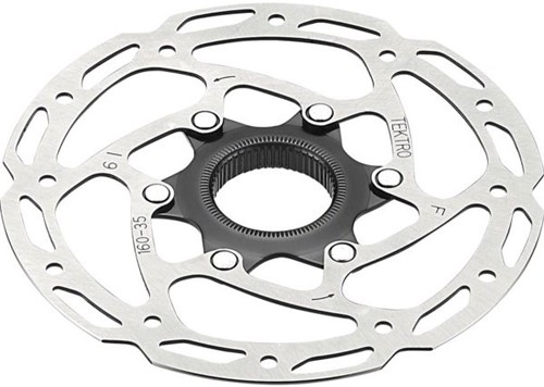 Fiets Remschijf Tektro Tr180-351 ø180mm Centerlock - zilver