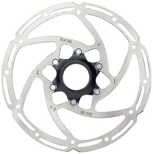 Fiets Remschijf Tektro Tr203-35 ø203mm Centerlock - zilver