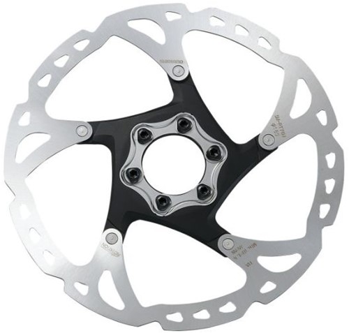 Fiets Remschijf Shimano XT RT76 - 160mm - 6 bout bevestiging