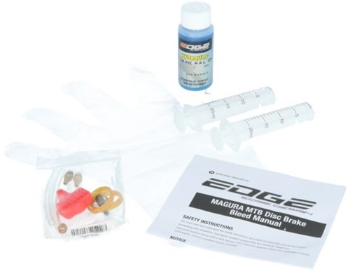 Fiets Schijfrem-ontluchtingsset Edge Magura - incl. olie