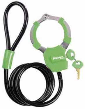 Multi Slot E-step / Kickscoot Zwart / Groen (Staal kabel) Voor stuurstang dikte max. 50mm