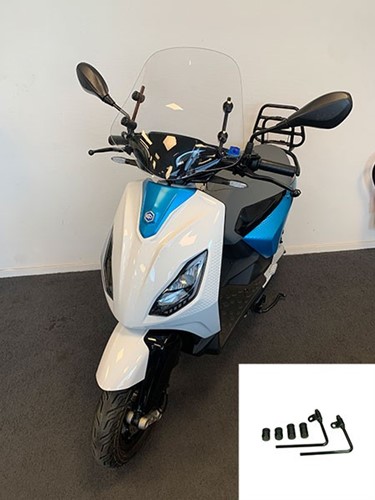 Windscherm Laag Piaggio ONE Helder