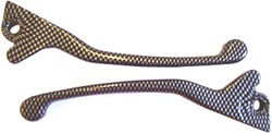 Remgreep Set Carbon Glans Aprilia Sr 50 / Gilera DNA 50 / Gilera Nexus / Gilera Runner 125 / Gilera Runner 180 4t / Gilera Runner VXR 200 / Piaggio Beverly 125 / Piaggio Beverly 200 / Piaggio X7 / X8